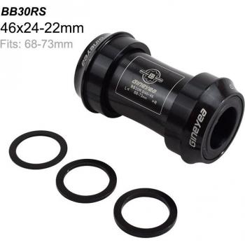 Ensemble de supports de pédalier pour vélo en aluminium et carbone, compatible SHIMANO SRAM