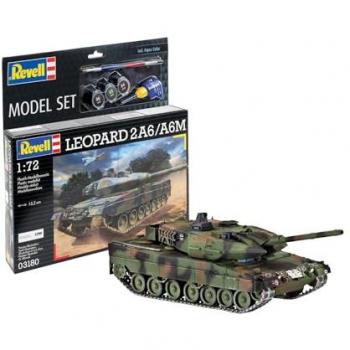 Leopard 2A6/A6M Modellbausatz 1:72 mit Zubehör