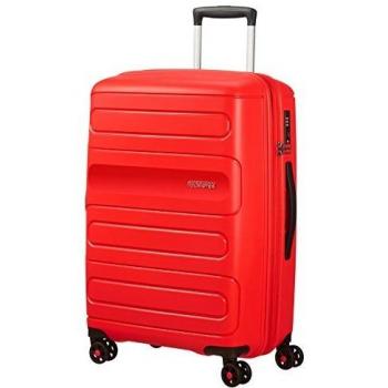 Valise extensible avec 72.5/83.5L de capacité et couleur rouge