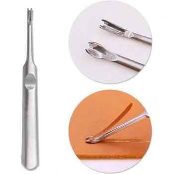 Herramienta de perforación en U para trabajo en cuero