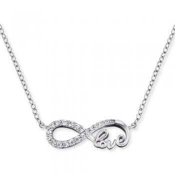 Boucle d'oreille Argentée Engelsrufer Infinity, Zircons Ern‑lilinf‑love, Élégance féminine Ser0179