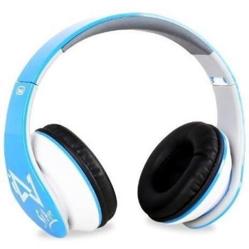 Trevi DJ 625 Headphones Circumaural en Color Azul y Blanco