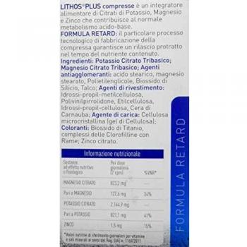 Biohealth Italia Lithos Plus integratore 60 Compresse