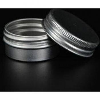 Aluminium Cosmetic Pot with Screw Lid