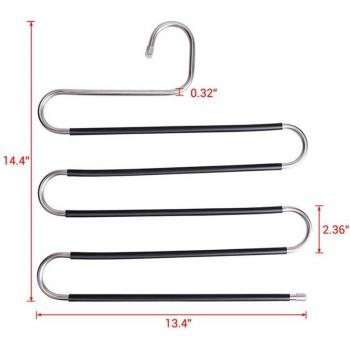 Multi-Layer Clothing Hanging Shelf