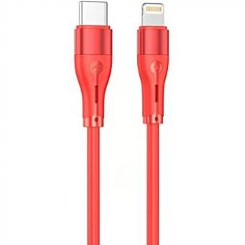 Cavo Tellur Type‑C → Apple Lightning 30W 1m rosso