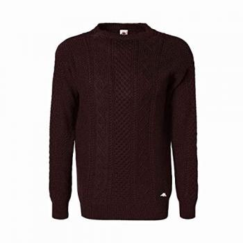Stile Tibetano Kappa Maglione Rosso L