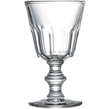 Lot 6 verres à pied en verre – Perigord La Rochère