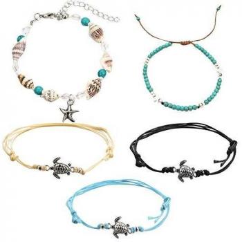 Joyas de pie con diseño de estrella de mar