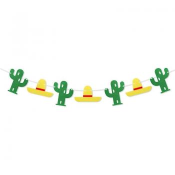 Mexican Cactus Wedding Decorations Banner