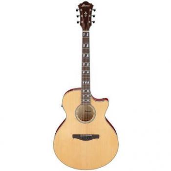 Ibanez AE170 NTR Natural Gloss Top with Red Back