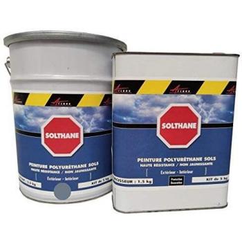 Peinture sol extérieur intérieur béton haute résistance non jaunissante SOLTHANE