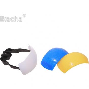 Flash Diffuser Set for Canon Nikon Sony