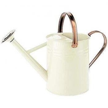 Kent and Stowe Metal Watering Can 4.5l Vintage Cream
