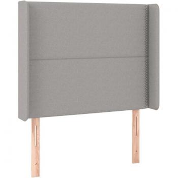 Testiera letto con schienale laterale 93x16x118cm