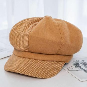 Casquette rétro en laine pour l'hiver