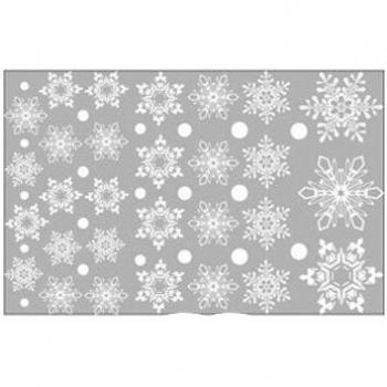 Christmas Snowflake Electrostatic Window Stickers