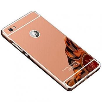 COOSA carcasa para Huawei P8 LITE, diseño ultrafino de aluminio, espejo, 5.0 pulgadas
