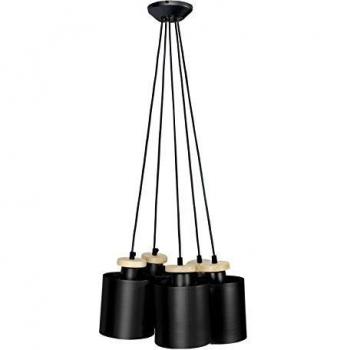 Plafón de Techo Tosel en Negro