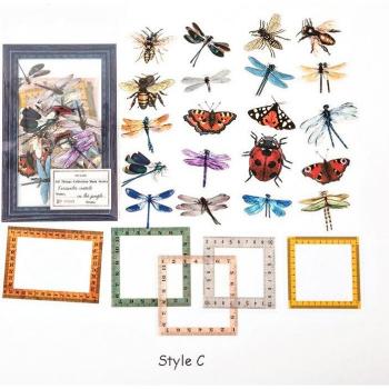 Planeta Mariposa Etiqueta