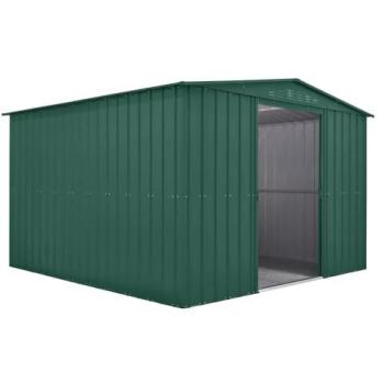 Heritage Green 10 by 10 Metal Shelter