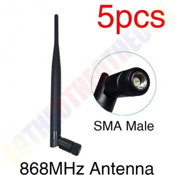 Antenne LoRaWAN 868‑915 MHz Directionnelle avec Étanchéité et Connecteur SMA Mâle – Série 5