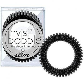 Invisibobble Slim True Black Haargummi Set (3 Stück)