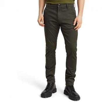 Pantalon G-Star Coton Bio Vert 33x34