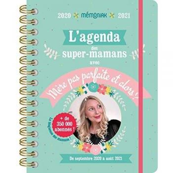 Agenda Mémoniak des super-mamans avec Mère pas parfaite et alors ? 2020-2021