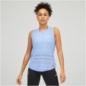 Camiseta deportiva Q Speed Jacquard rosa New Balance mujer