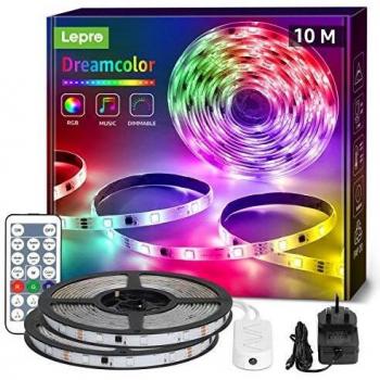 Lepro Remote Control Multicolour LED Lights for Bedroom