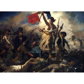 1830 – Delacroix: Die Freiheit führt das Volk