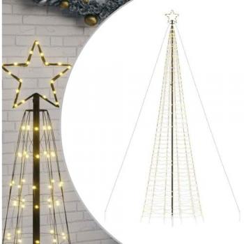 Shining 500‑cm LED Yuletide Tree (1,534 Warm White)