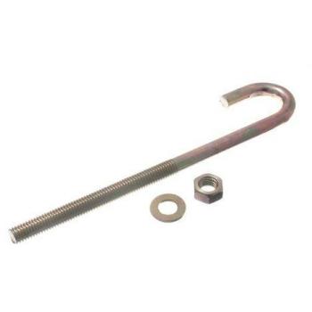 Yzp 40‑Piece M8 Hook Bolt Assembly (160mm) with Nut & Washer