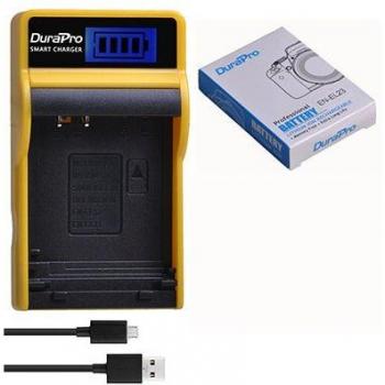 DuraPro EN-EL23 Li-ion Battery and Charger for Nikon COOLPIX P900 P610 P600