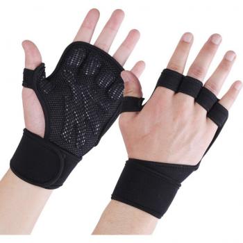 Gants de musculation unisexes avec soutien du poignet