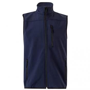Chaleco Velilla Soft Shell Azul Navy Talla S