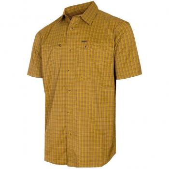 Camicia A Maniche Corte Trangoworld Aiguallut Vn Palma Dorata