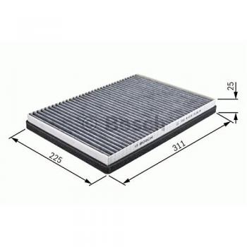 Bosch 1987432152 Pollen Filter for Cabin M2152