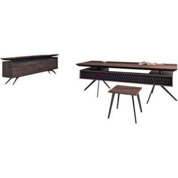Modernes Holz-Möbelset für das Büro