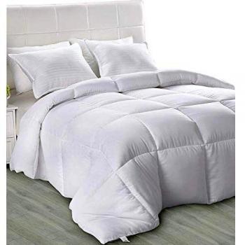 Utopia Bedding Piumone 200 x 200 cm, Primavera/Estivo Piumino Letto Piazza e Mezza, 200 gr/mq Trapunta in 100% Microfibra