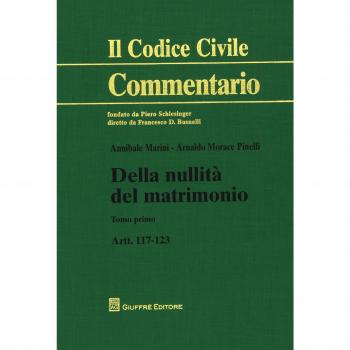 Della nullità del matrimonio. Artt. 117-123