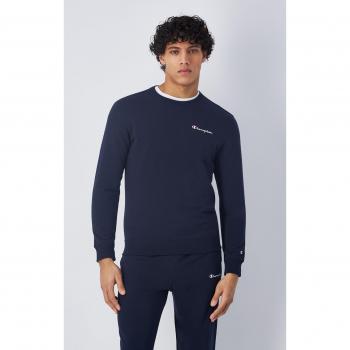 Champion Icons Crewneck Sweatshirt mit kleinem Logo Herren navy blue