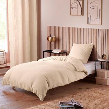Parure de couette Naturel Gaze de Coton 140 x 200