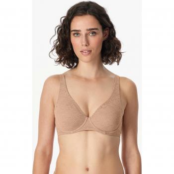 Air‑Spacer‑BH Schiesser 90E – Beige, Polyester/Spacermaterial, Damen