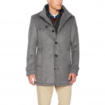 TOM TAILOR 2in1 Herren Coat Tornado Grey