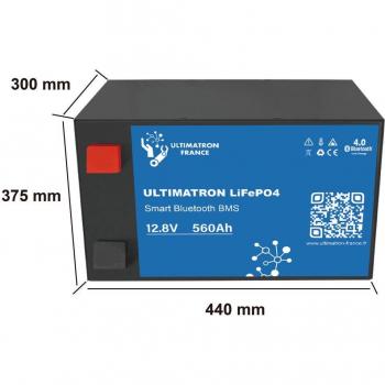 Li‑Power 12 V 560 Ah: Energía Compacta para Hogares y Camiones de Descanso
