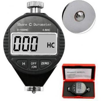 Durómetro electrónico de dureza 0-100 A/C/D para caucho y plástico
