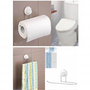 Muro Supporto Rotolo Scottex Ventosa in Plastica e Acciaio – Trade Shop Traesio