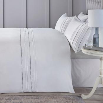 'Ric Rac' Embellished Duvet Cover Set